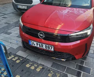 Vooraanzicht van een huurauto Opel Corsa in Istanbul, Turkije ✓ Auto #15185. ✓ Transmissie Automatisch TM ✓ 0 beoordelingen.
