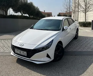Vooraanzicht van een huurauto Hyundai Elantra Baku Luchthaven, Azerbeidzjan ✓ Auto #15236. ✓ Transmissie Automatisch TM ✓ 0 beoordelingen.