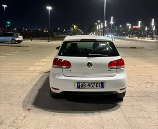 Verhuur Volkswagen Golf 6. Economy, Comfort Auto te huur in Albanië ✓ Borg van Borg van 100 EUR ✓ Verzekeringsmogelijkheden TPL.