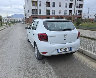 Autohuur Dacia Sandero 2019 in in Albanië, met Diesel brandstof en 55 pk ➤ Vanaf 15 EUR per dag.