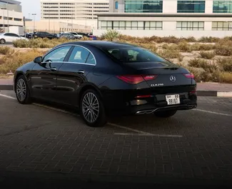 Autohuur Mercedes-Benz CLA-Class 2025 in in de VAE, met Benzine brandstof en 272 pk ➤ Vanaf 300 AED per dag.