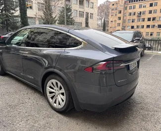 Verhuur Tesla Model-X. Comfort, Premium Auto te huur in Georgië ✓ Borg van Borg van 300 GEL ✓ Verzekeringsmogelijkheden TPL.