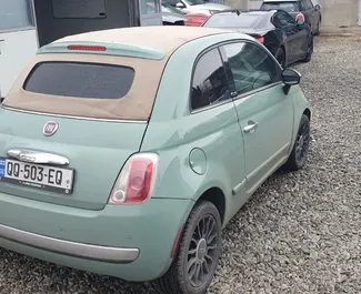 Autohuur Fiat 500 Cabrio #15273 Automatisch in Tbilisi, uitgerust met 1,4L motor ➤ Van Artur in Georgië.