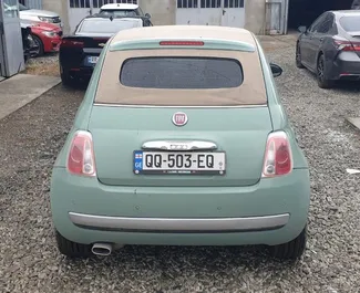 Fiat 500 Cabrio 2011 beschikbaar voor verhuur in Tbilisi, met een kilometerlimiet van onbeperkt.