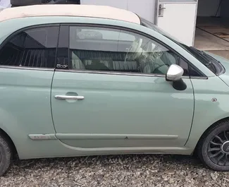 Fiat 500 Cabrio 2011 met Vooraandrijving systeem, beschikbaar in Tbilisi.