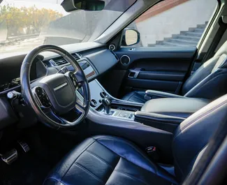 Verhuur Land Rover Range Rover Sport. Premium, Luxe, SUV Auto te huur in Armenië ✓ Borg van Zonder Borg ✓ Verzekeringsmogelijkheden TPL, CDW, SCDW, FDW, Passagiers, Buitenland, Jonge.