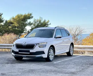 Skoda Kamiq 2024 beschikbaar voor verhuur in Budva, met een kilometerlimiet van onbeperkt.