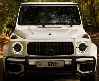 Mercedes-Benz G63 AMG 2025 met Aandrijving op alle wielen systeem, beschikbaar in Dubai.