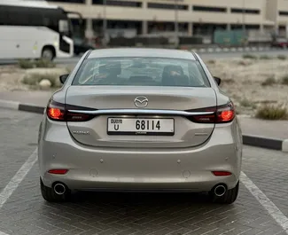Verhuur Mazda 6. Comfort, Premium Auto te huur in de VAE ✓ Borg van Borg van 1500 AED ✓ Verzekeringsmogelijkheden TPL.