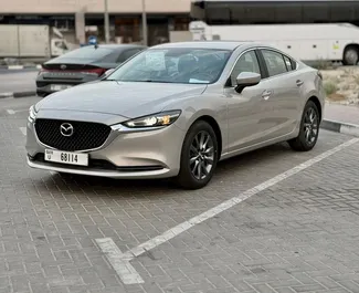 Autohuur Mazda 6 2025 in in de VAE, met Benzine brandstof en 187 pk ➤ Vanaf 180 AED per dag.
