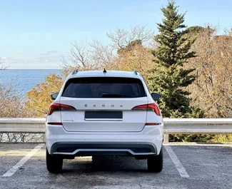 Diesel motor van 1,6L van Skoda Kamiq 2024 te huur in Budva.