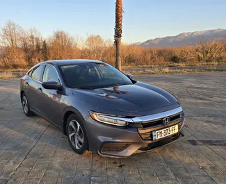 Verhuur Honda Insight. Economy, Comfort Auto te huur in Georgië ✓ Borg van Zonder Borg ✓ Verzekeringsmogelijkheden TPL, CDW, Geen storting.