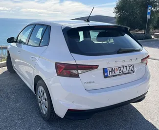 Skoda Fabia 2024 beschikbaar voor verhuur in Herceg-Novi, met een kilometerlimiet van onbeperkt.