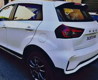 Vooraanzicht van een huurauto Geely GX3 pro in Marrakech, Marokko ✓ Auto #15409. ✓ Transmissie Automatisch TM ✓ 0 beoordelingen.