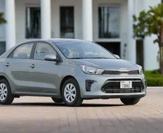 Autohuur Kia Pegas #15432 Automatisch in Dubai, uitgerust met L motor ➤ Van Abbas in de VAE.