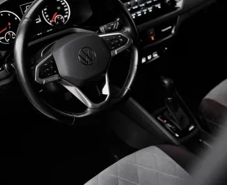 Volkswagen Polo Sedan 2021 beschikbaar voor verhuur in Almaty, met een kilometerlimiet van 250 km/dag.