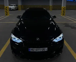 Vooraanzicht van een huurauto BMW 428i Gran Coupe in Tbilisi, Georgië ✓ Auto #15813. ✓ Transmissie Automatisch TM ✓ 0 beoordelingen.