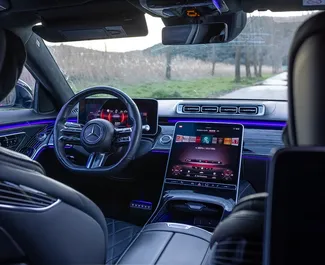 Hybride motor van 4,0L van Mercedes-Benz S500 2024 te huur in Becici.