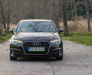 Verhuur Audi A3. Comfort, Premium Auto te huur in Montenegro ✓ Borg van Borg van 300 EUR ✓ Verzekeringsmogelijkheden TPL.