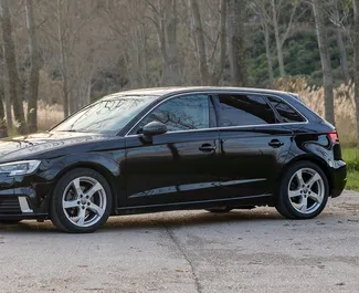 Diesel motor van 1,6L van Audi A3 2018 te huur in Becici.