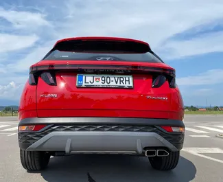 Verhuur Hyundai Tucson. Economy, Comfort, SUV, Crossover Auto te huur in Slovenië ✓ Borg van Borg van 500 EUR ✓ Verzekeringsmogelijkheden TPL, Passagiers, Buitenland, Jonge.