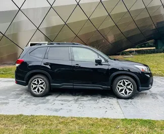 Verhuur Subaru Forester. Comfort, SUV, Crossover Auto te huur in Georgië ✓ Borg van Zonder Borg ✓ Verzekeringsmogelijkheden TPL, FDW, Passagiers, Diefstal.