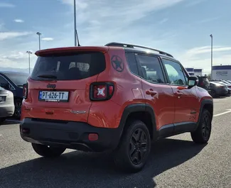 Verhuur Jeep Renegade. Economy, Comfort, Crossover Auto te huur in Georgië ✓ Borg van Borg van 300 GEL ✓ Verzekeringsmogelijkheden TPL, SCDW, FDW, Passagiers, Diefstal.