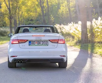 Verhuur Audi A3 Cabrio. Comfort, Premium, Cabriolet Auto te huur in Montenegro ✓ Borg van Borg van 300 EUR ✓ Verzekeringsmogelijkheden TPL.