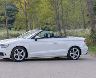 Audi A3 Cabrio 2019 beschikbaar voor verhuur in Becici, met een kilometerlimiet van onbeperkt.
