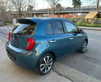 Verhuur Nissan Micra. Economy Auto te huur in Griekenland ✓ Borg van Borg van 200 EUR ✓ Verzekeringsmogelijkheden TPL, CDW.