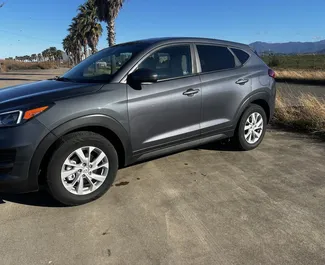 Vooraanzicht van een huurauto Hyundai Tucson in Batumi, Georgië ✓ Auto #15775. ✓ Transmissie Automatisch TM ✓ 0 beoordelingen.