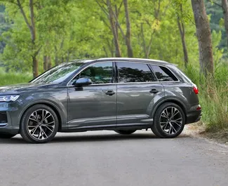 Verhuur Audi Q7. Premium, SUV, Crossover Auto te huur in Montenegro ✓ Borg van Borg van 1000 EUR ✓ Verzekeringsmogelijkheden TPL, Buitenland.