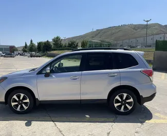 Verhuur Subaru Forester. Comfort, SUV, Crossover Auto te huur in Georgië ✓ Borg van Zonder Borg ✓ Verzekeringsmogelijkheden TPL, FDW, Passagiers, Diefstal.