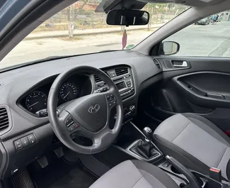 Hyundai i20 2017 beschikbaar voor verhuur in Thessaloniki, met een kilometerlimiet van onbeperkt.