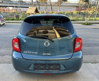 Benzine motor van 1,2L van Nissan Micra 2017 te huur in Thessaloniki.