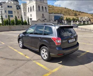 Verhuur Subaru Forester. Comfort, SUV, Crossover Auto te huur in Georgië ✓ Borg van Zonder Borg ✓ Verzekeringsmogelijkheden TPL, FDW, Passagiers, Diefstal.