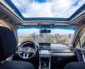 Subaru Forester 2017 beschikbaar voor verhuur in Tbilisi, met een kilometerlimiet van onbeperkt.