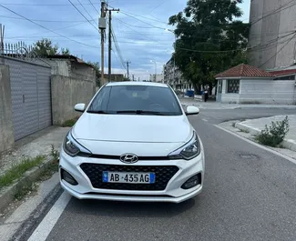 Autohuur Hyundai i20 #15725 Handmatig in Tirana, uitgerust met 1,2L motor ➤ Van Erjet in Albanië.