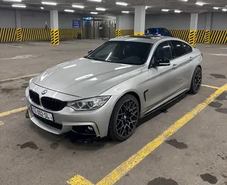 Verhuur BMW 420i Gran Coupe. Comfort, Premium Auto te huur in Georgië ✓ Borg van Borg van 200 GEL ✓ Verzekeringsmogelijkheden TPL, SCDW, Passagiers, Diefstal, Geen storting.