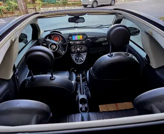 Autohuur Fiat 500 Cabrio #10509 Automatisch in Tirana, uitgerust met 1,4L motor ➤ Van Armand in Albanië.
