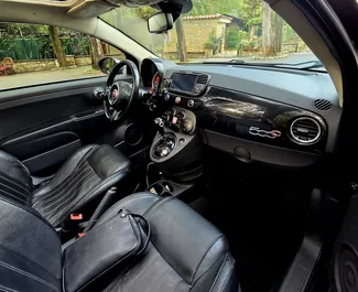 Gas motor van 1,4L van Fiat 500 Cabrio 2014 te huur in Tirana.