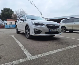 Verhuur Subaru Impreza. Comfort Auto te huur in Georgië ✓ Borg van Zonder Borg ✓ Verzekeringsmogelijkheden TPL, SCDW.