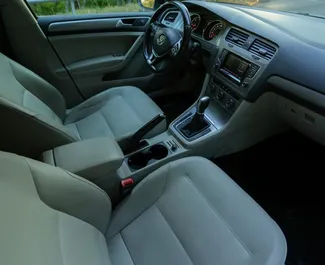 Verhuur Volkswagen Golf 7. Economy, Comfort Auto te huur in Albanië ✓ Borg van Zonder Borg ✓ Verzekeringsmogelijkheden TPL, CDW, Buitenland.