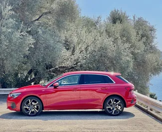 Verhuur Audi A3. Comfort, Premium Auto te huur in Montenegro ✓ Borg van Borg van 200 EUR ✓ Verzekeringsmogelijkheden TPL, CDW, SCDW, FDW, Buitenland.