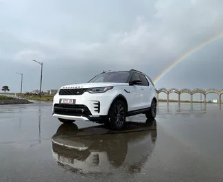 Vooraanzicht van een huurauto Land Rover Discovery in Tbilisi, Georgië ✓ Auto #16133. ✓ Transmissie Automatisch TM ✓ 0 beoordelingen.