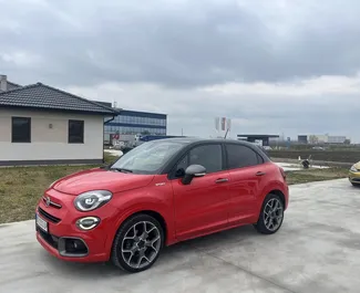 Vooraanzicht van een huurauto Fiat 500X Belgrado, Servië ✓ Auto #16043. ✓ Transmissie Automatisch TM ✓ 0 beoordelingen.