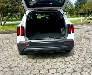 Verhuur Kia Sorento. Comfort, Crossover Auto te huur in Georgië ✓ Borg van Borg van 600 GEL ✓ Verzekeringsmogelijkheden TPL, SCDW, FDW, Passagiers, Diefstal.
