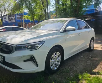 Verhuur Geely Emgrand. Economy Auto te huur in Kazachstan ✓ Borg van Borg van 30000 KZT ✓ Verzekeringsmogelijkheden TPL, Jonge.