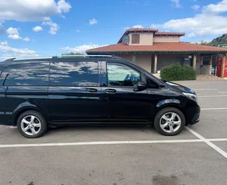 Verhuur Mercedes-Benz V-Class. Premium, Luxe, Minivan Auto te huur in Montenegro ✓ Borg van Borg van 800 EUR ✓ Verzekeringsmogelijkheden TPL, CDW, SCDW, FDW, Passagiers, Buitenland.