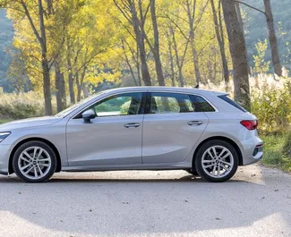 Verhuur Audi A3. Comfort, Premium Auto te huur in Montenegro ✓ Borg van Borg van 300 EUR ✓ Verzekeringsmogelijkheden TPL.